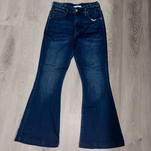 KanCan‎ stretch flare drake blue jeans size 13/30
